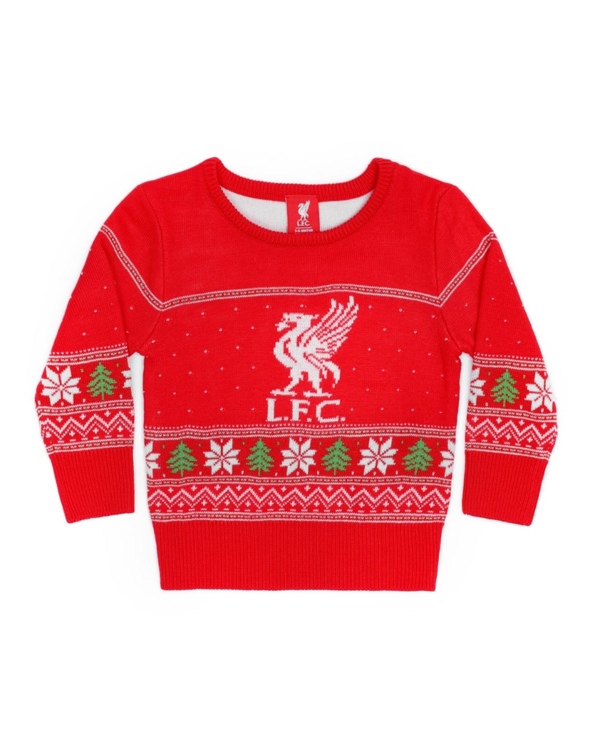LFC Baby Fairisle Weihnachtspullover - Image 1