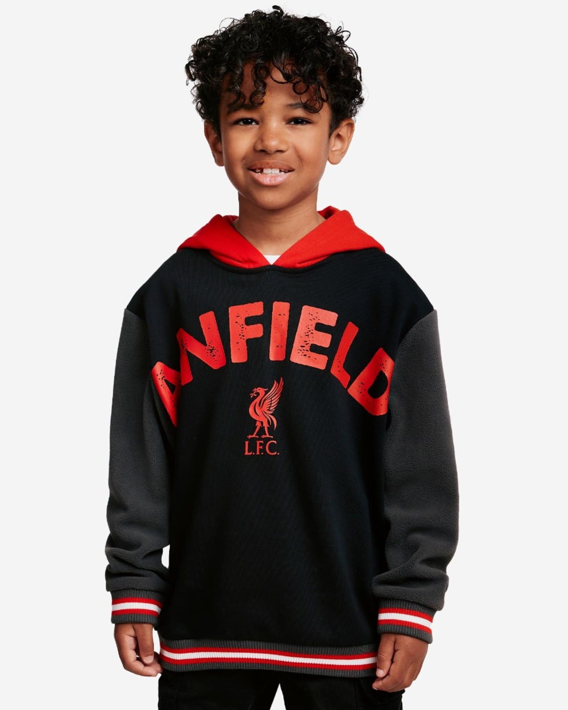 LFC Sweatfleece mit Einsätzen für Säuglinge, Schwarz - Image 1