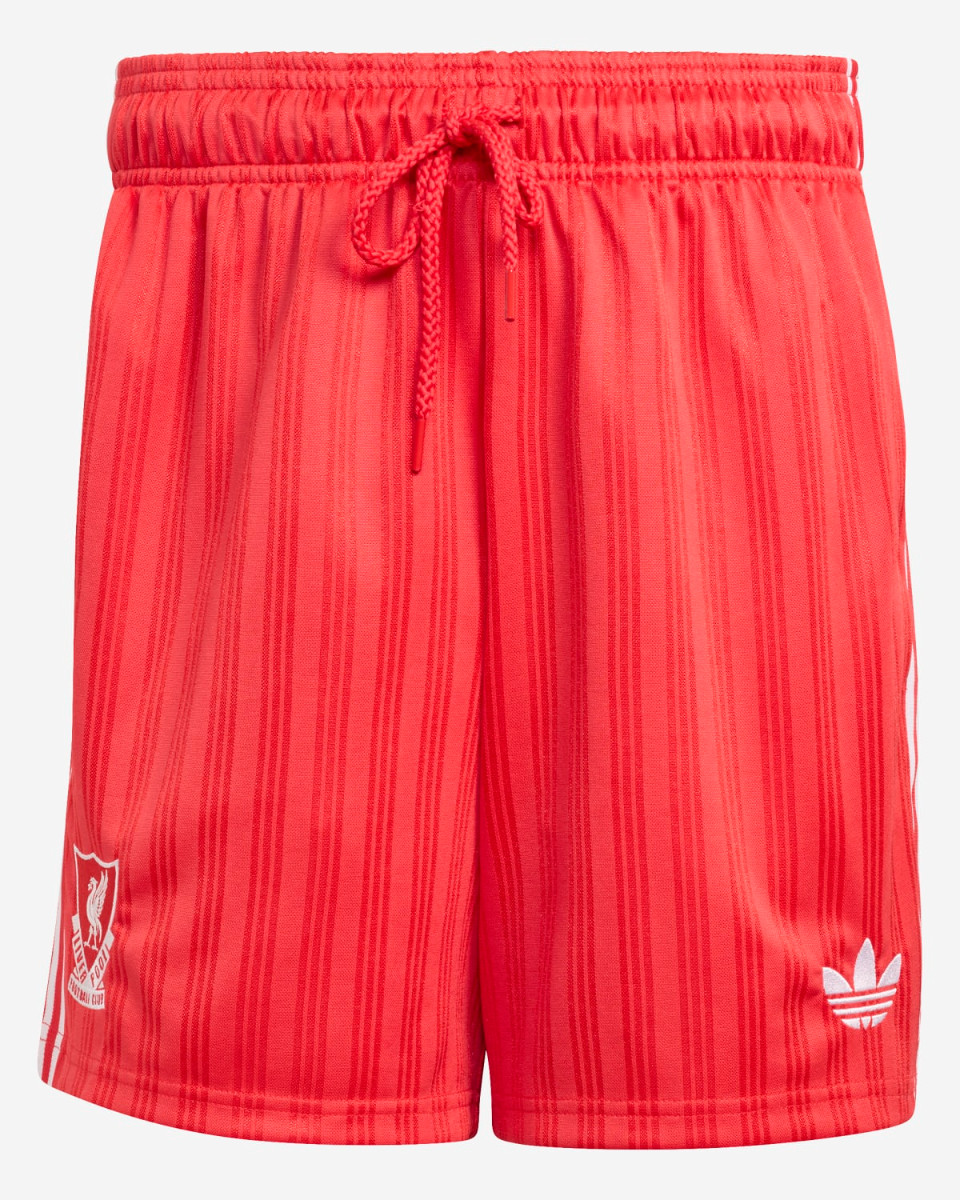 LFC adidas Originals Mens Shorts Red - Image 4
