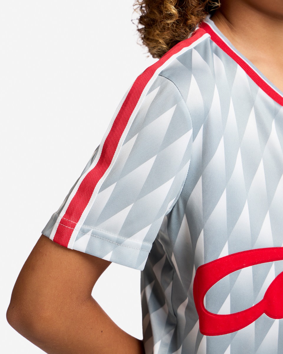 LFC Retro Infant Candy 89-91 Away Shirt - Image 3