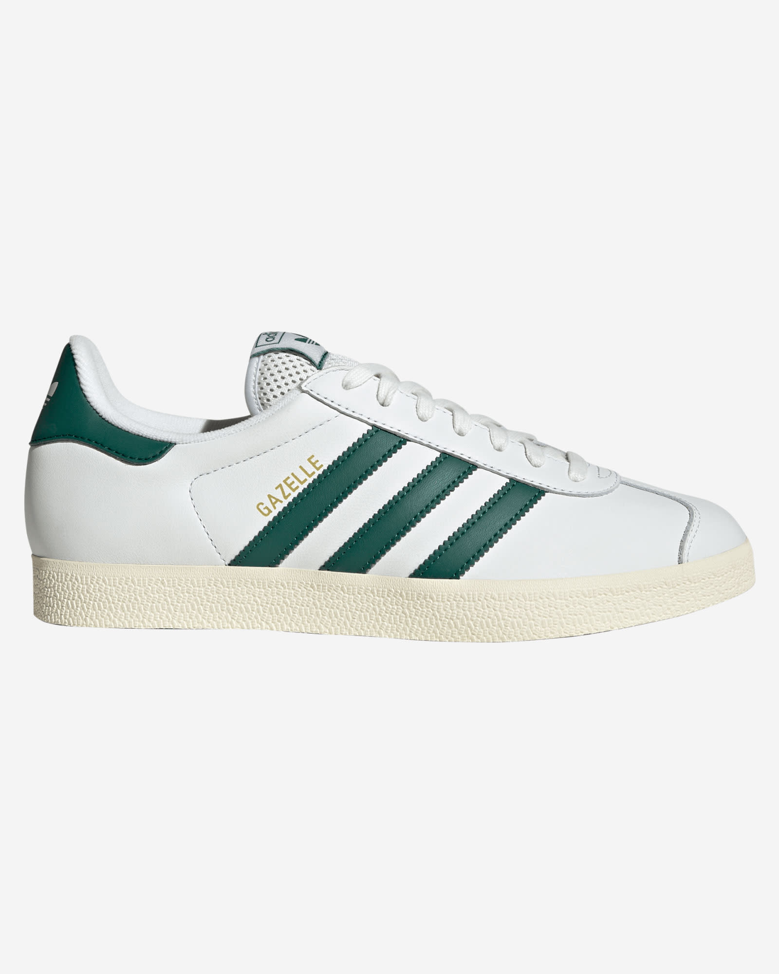 Zapatillas Adidas Gazelle para adultos, blancas y verdes - Image 1