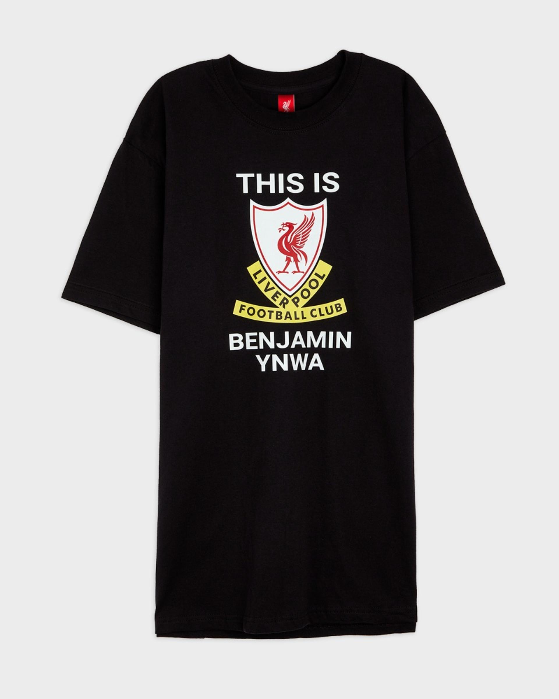 Camiseta negra personalizada LFC This is Anfield - Image 2