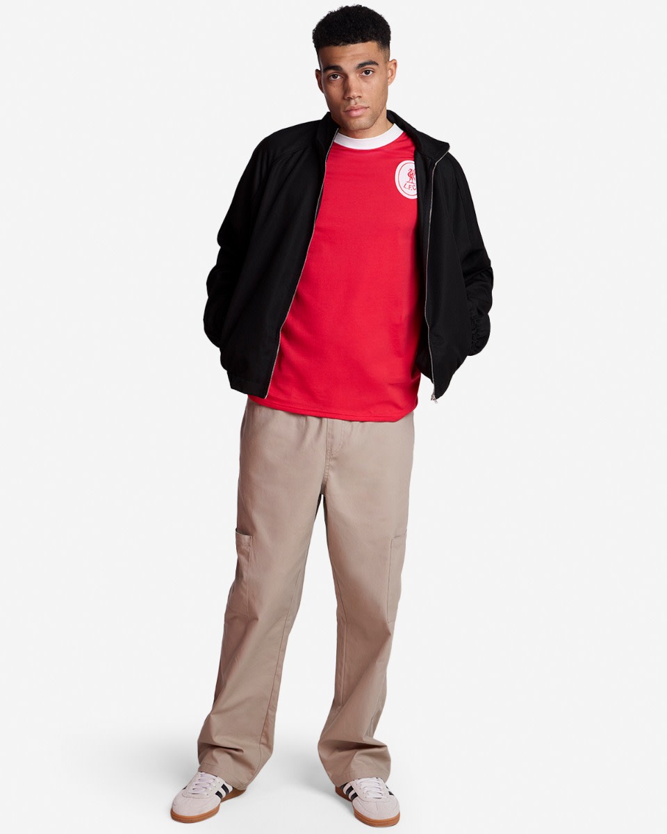 Camisa de hogar LFC retro 1963-68 para adultos - Image 4