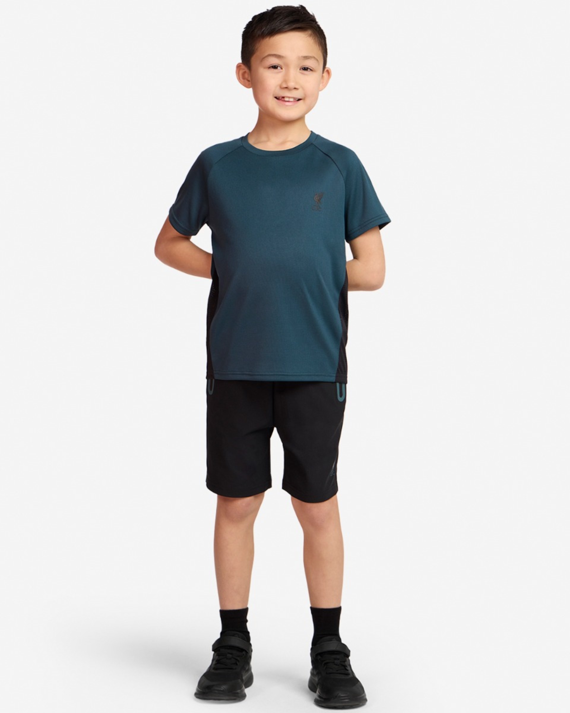 LFC Juniors Panel Raglan Tee Grøn - Image 3