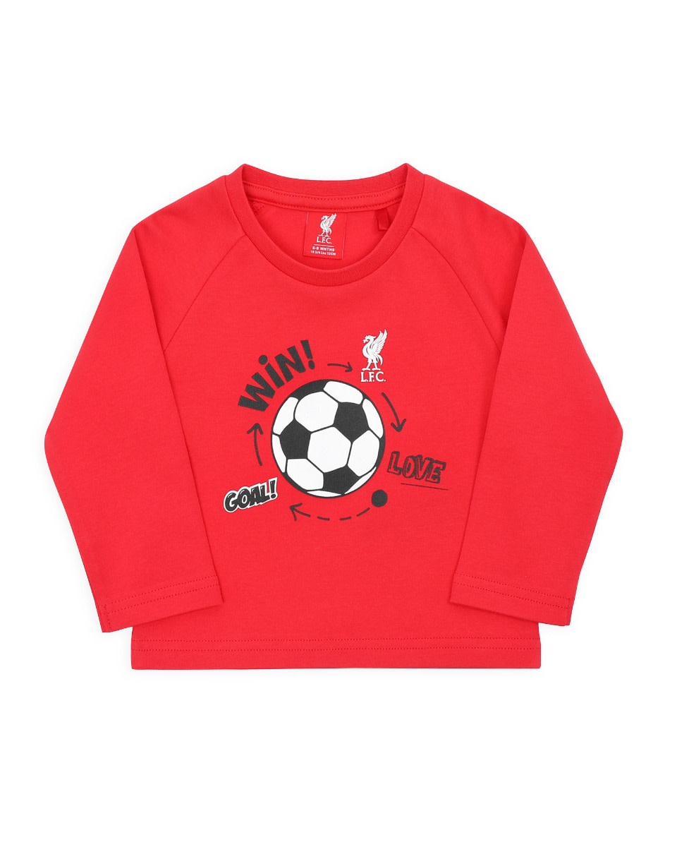 LFC Baby Long Sleeve Tee Red - Image 1