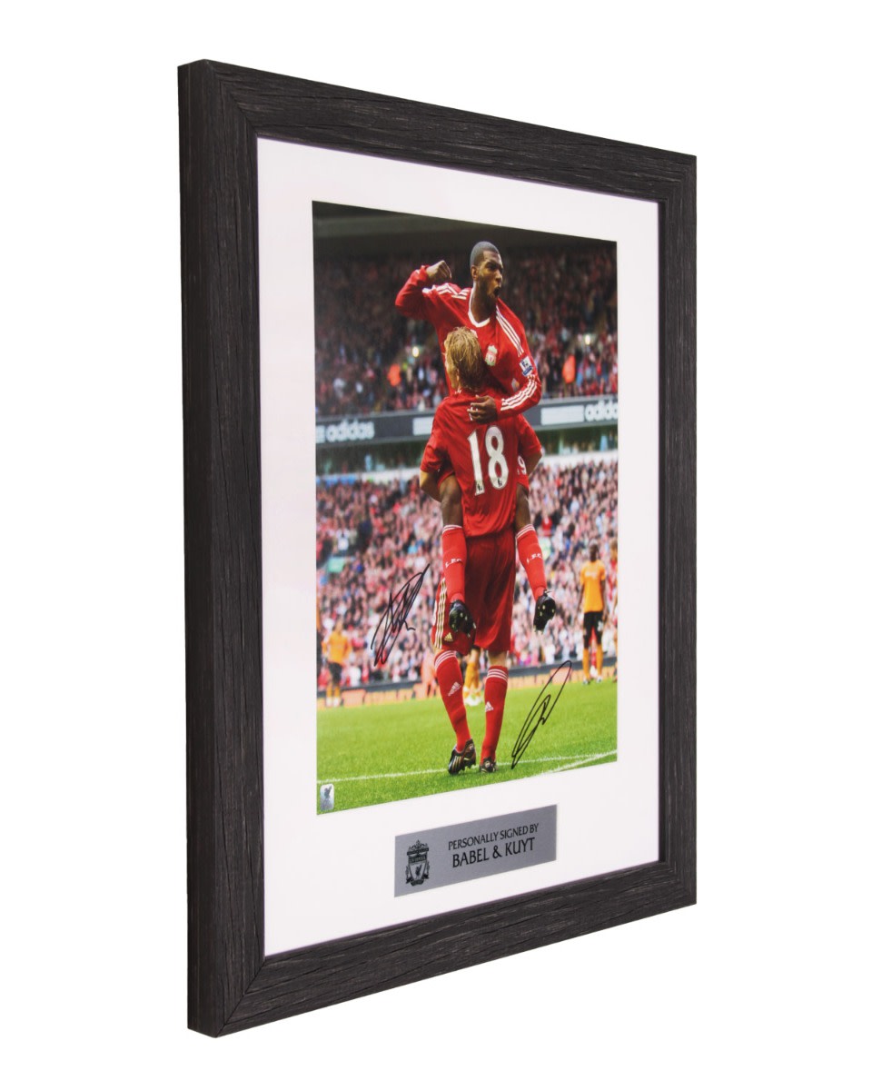 LFC Signed Babel & Kuyt Image - Image 2