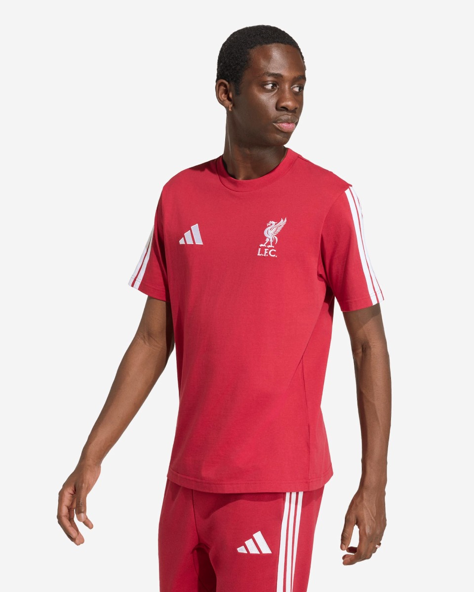 LFC adidas Adults 26/27 DNA Tee Active Rödbrun - Image 1