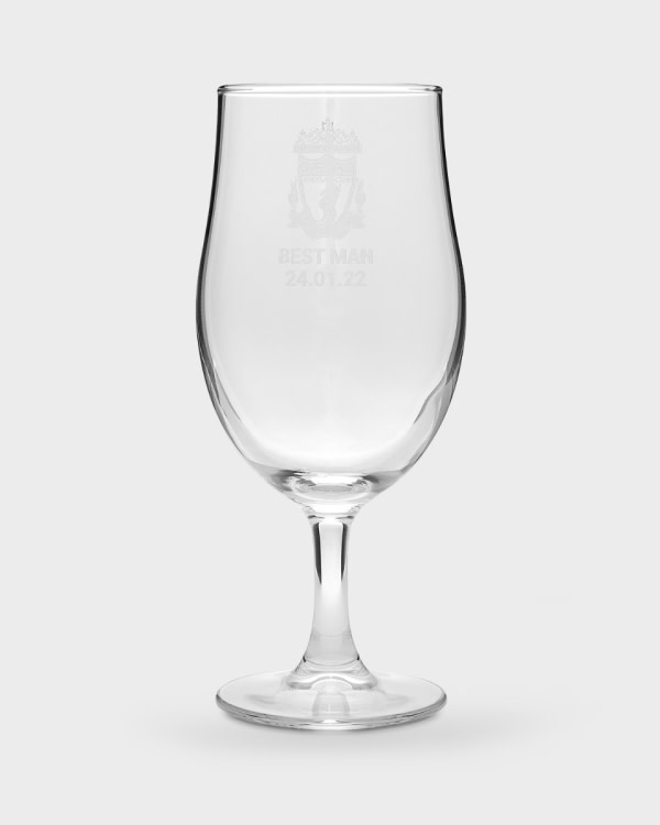 LFC Personalisiertes Wappen-Pint-Glas - Image 1