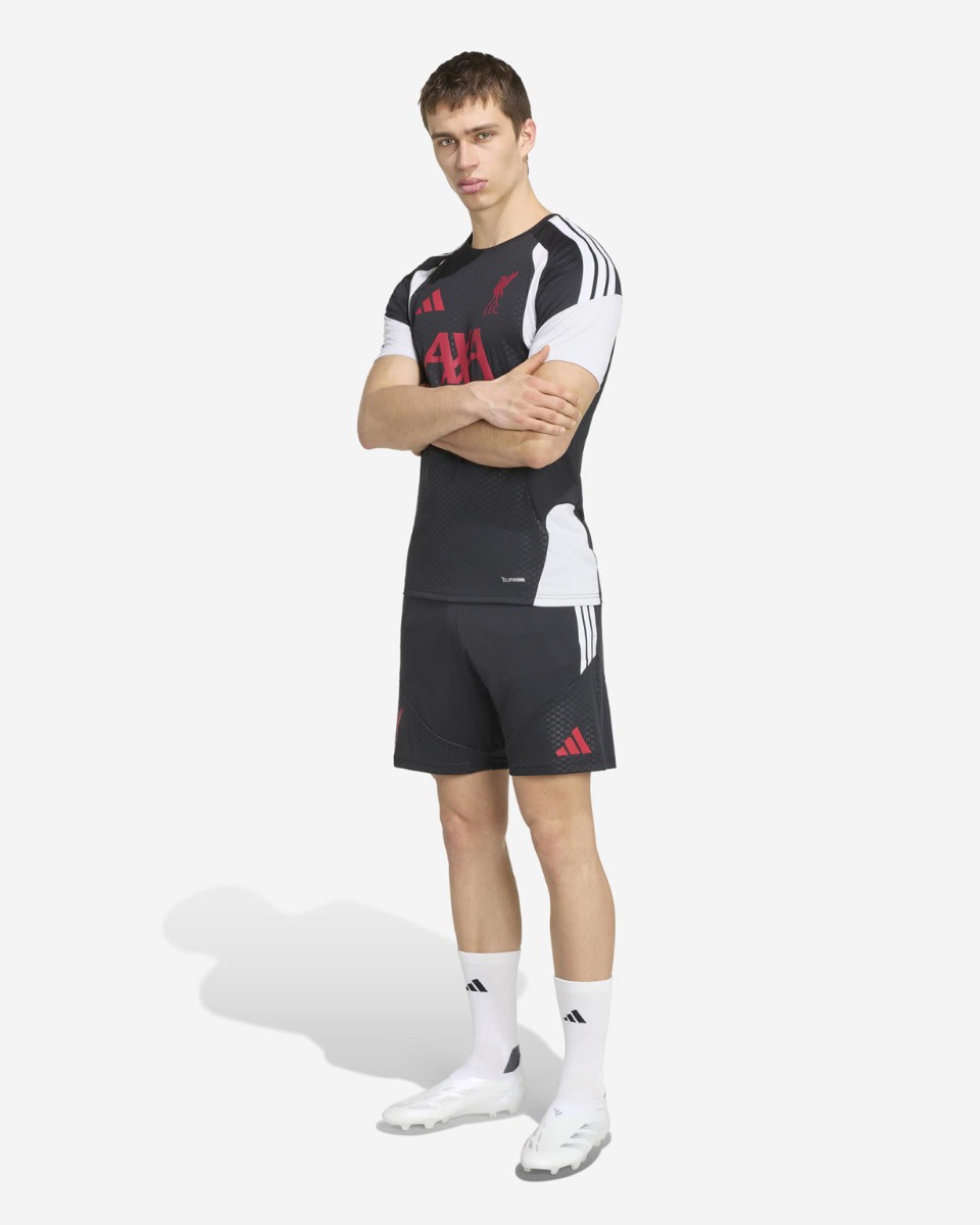 LFC adidas Mens 26/27 Tiro Training Shorts Black - Image 3
