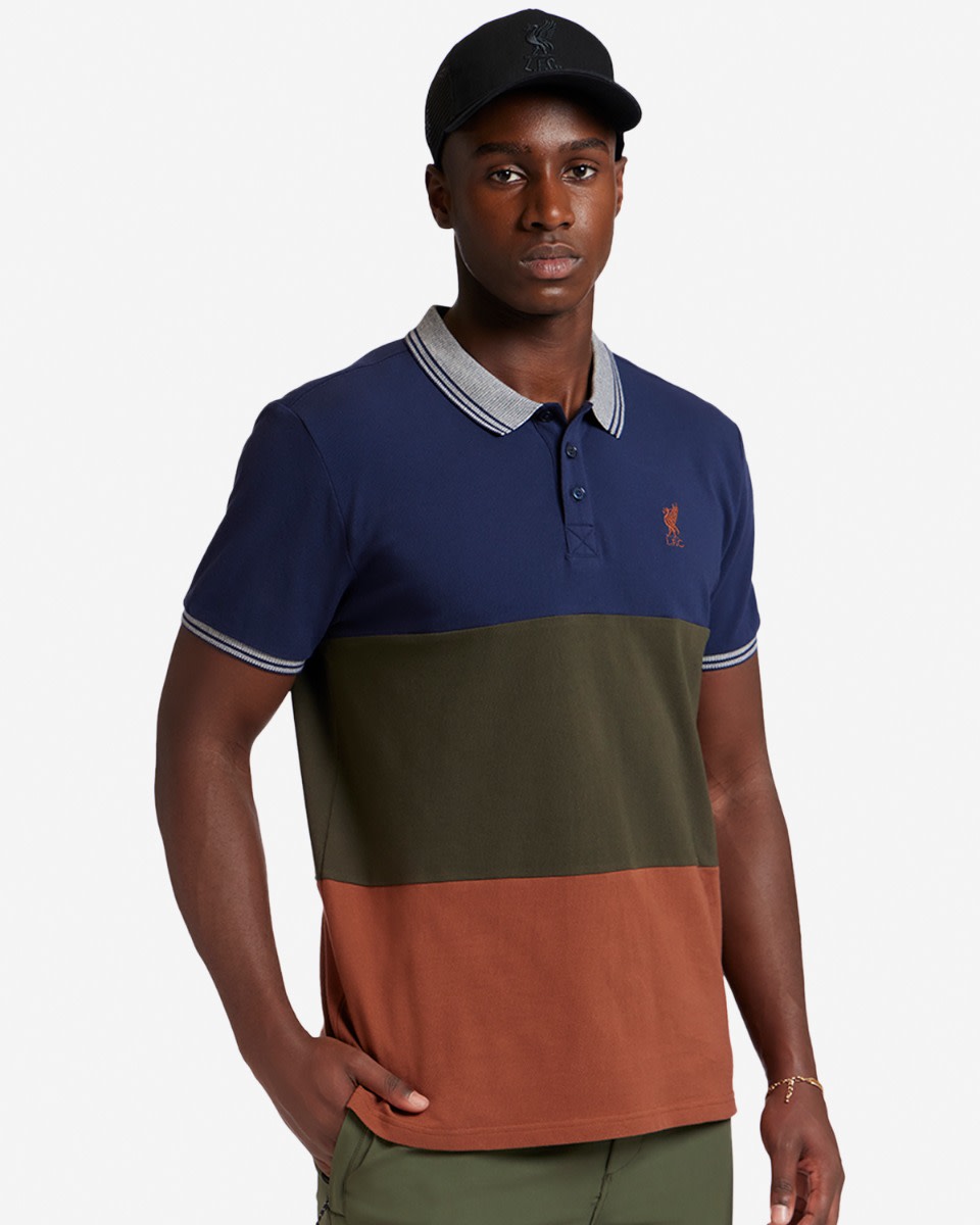 LFC Herre Colour Block Polo - Image 3