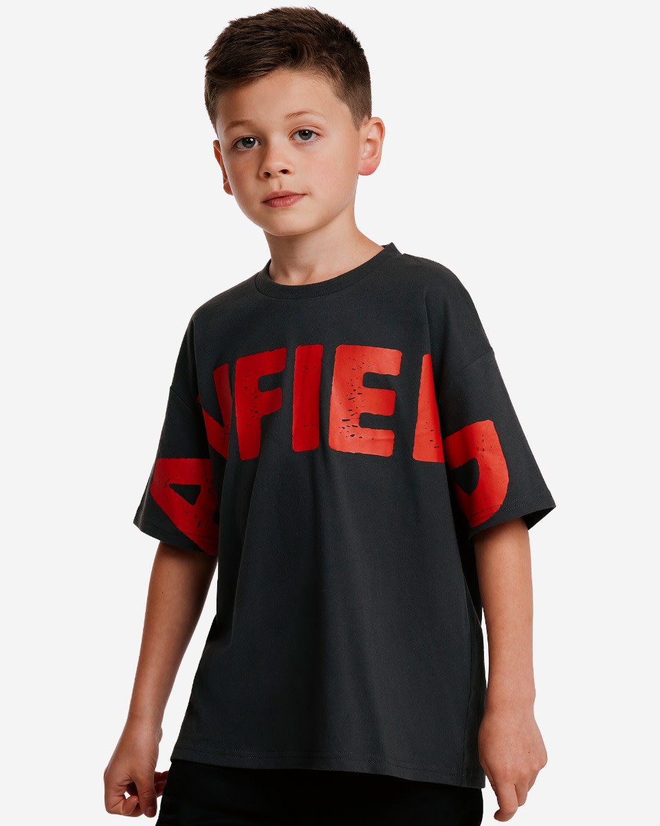LFC Juniors Large Graphic Tee Graphite - Image 2