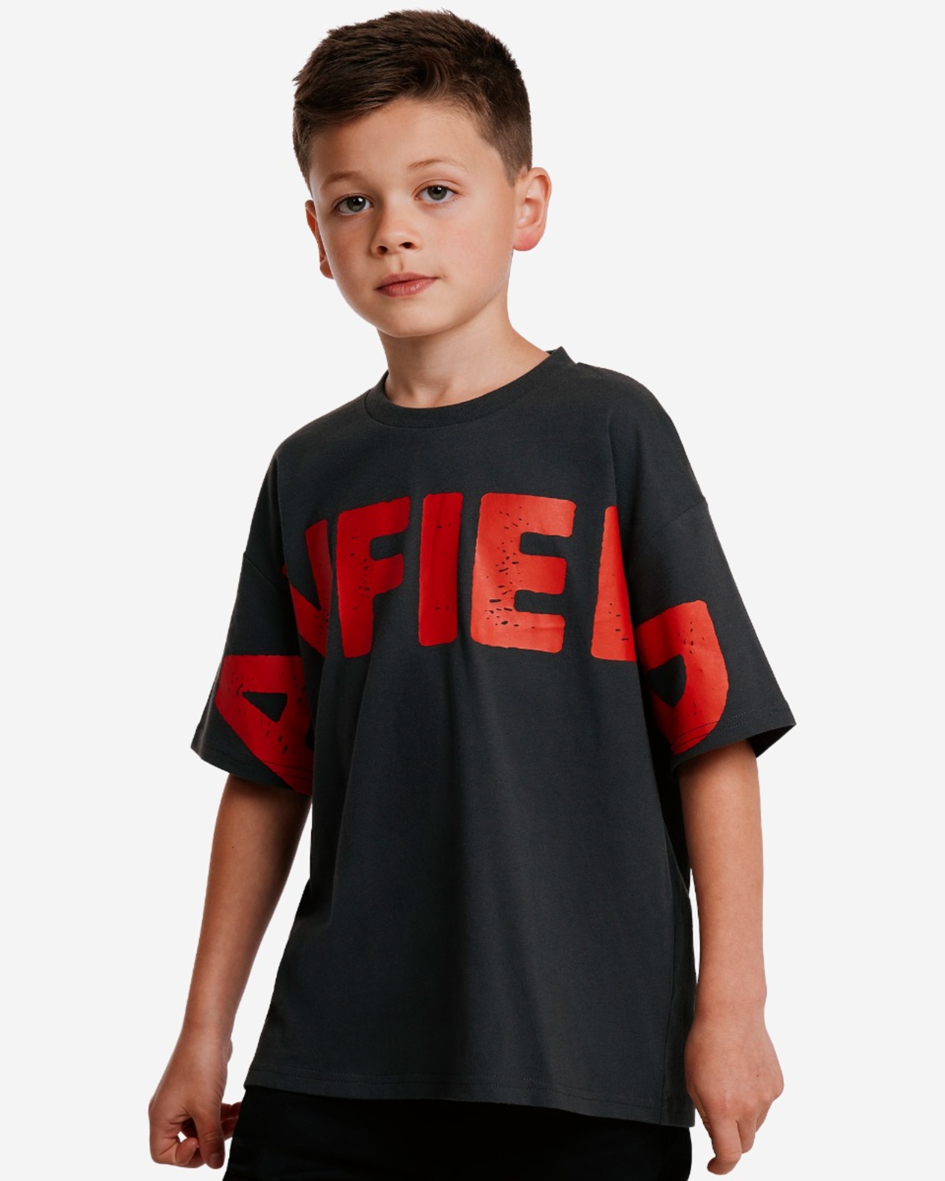 Camiseta estampada grande LFC Juniors Grafito - Image 2