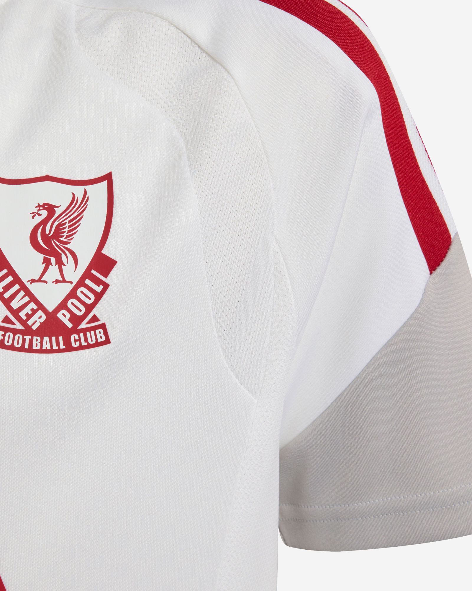 LFC 아디다스 유스 26/27 유러피언 티로 트레이닝 져지 화이트 - Image 3