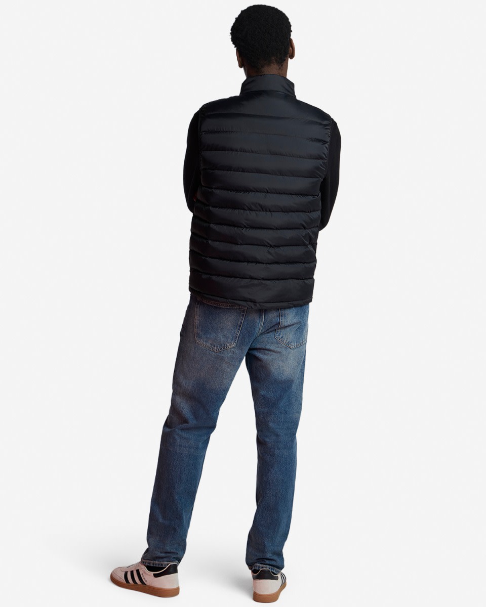 LFC Mens Padded Gilet Black - Image 4