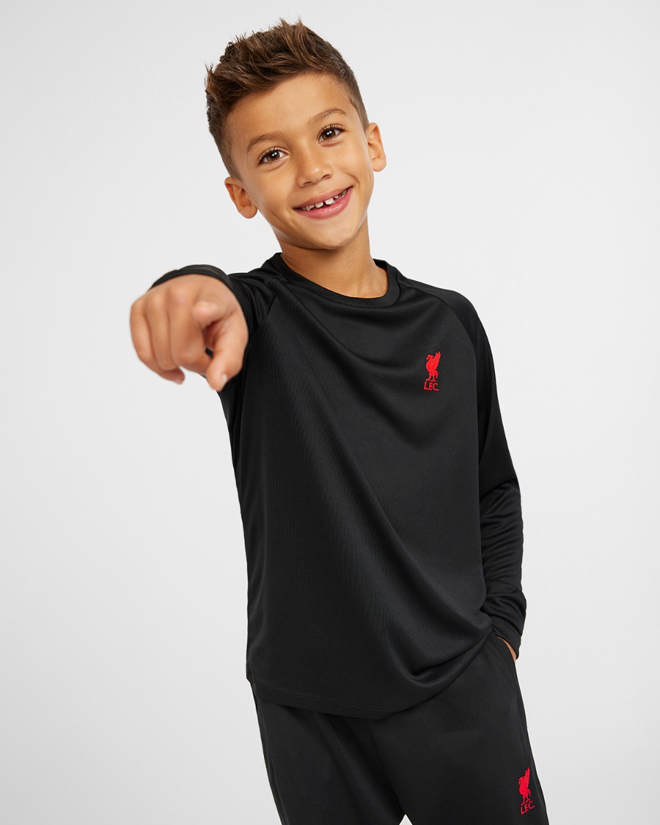 LFC Junior Långärmad Raglan Tee Svart - Image 3
