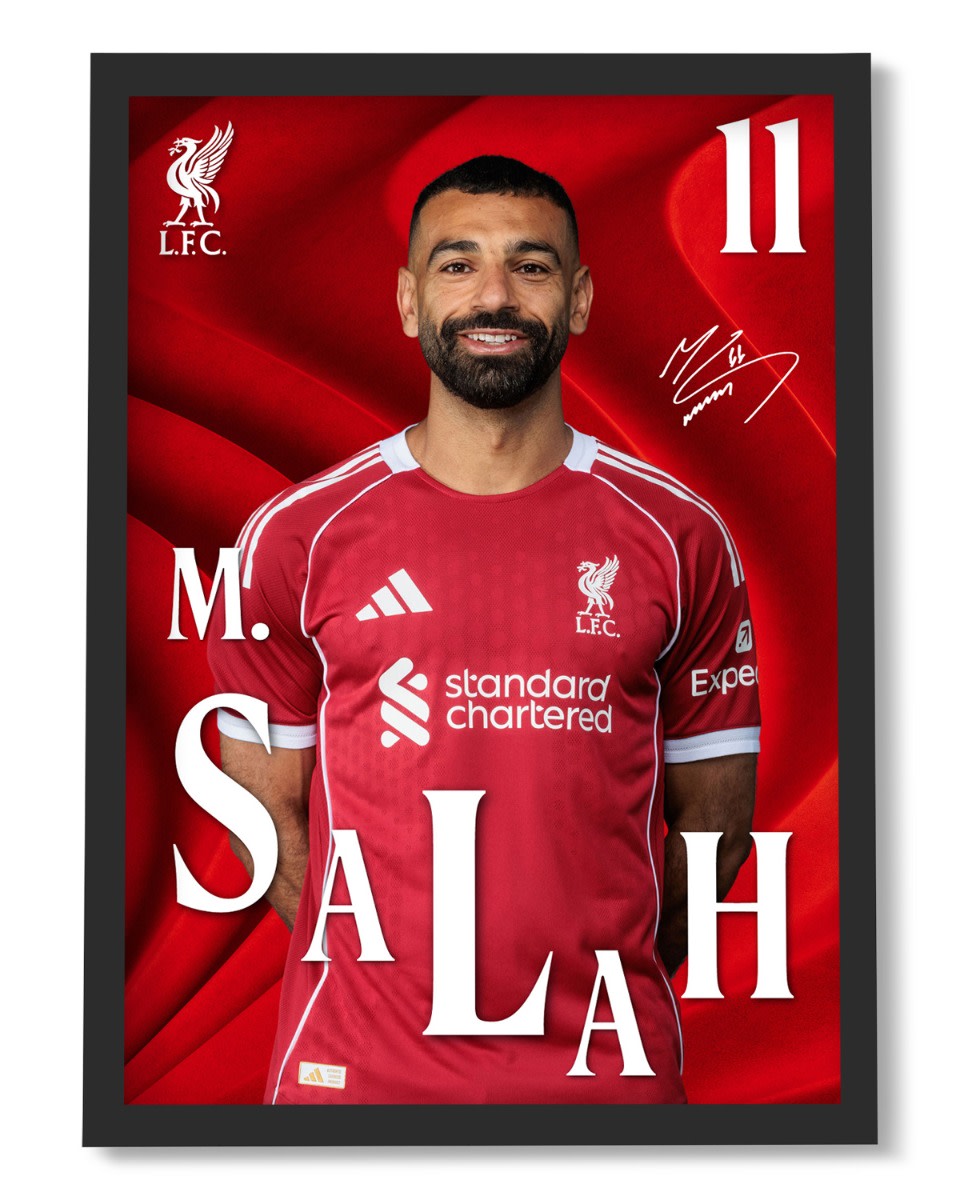 LFC 25/26 Salah inramad bild - Image 1