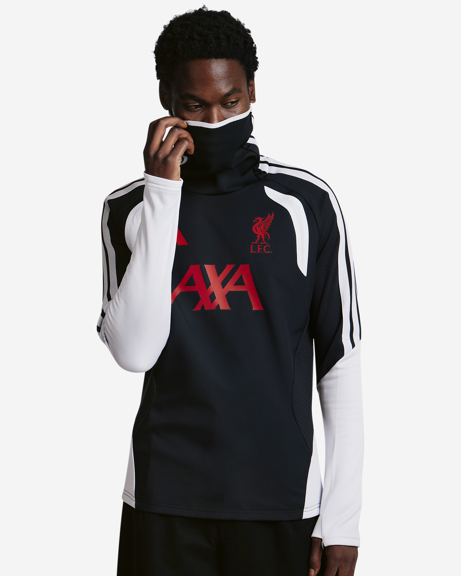 LFC adidas Mens 26/27 Tiro Pro-Warm Top Black