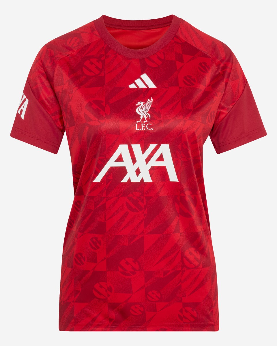 LFC adidas Womens 26/27 Pre-Match Jersey - Image 3