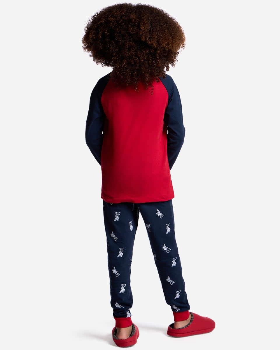 LFC Infants Lounge Pyjama Set Navy - Image 2