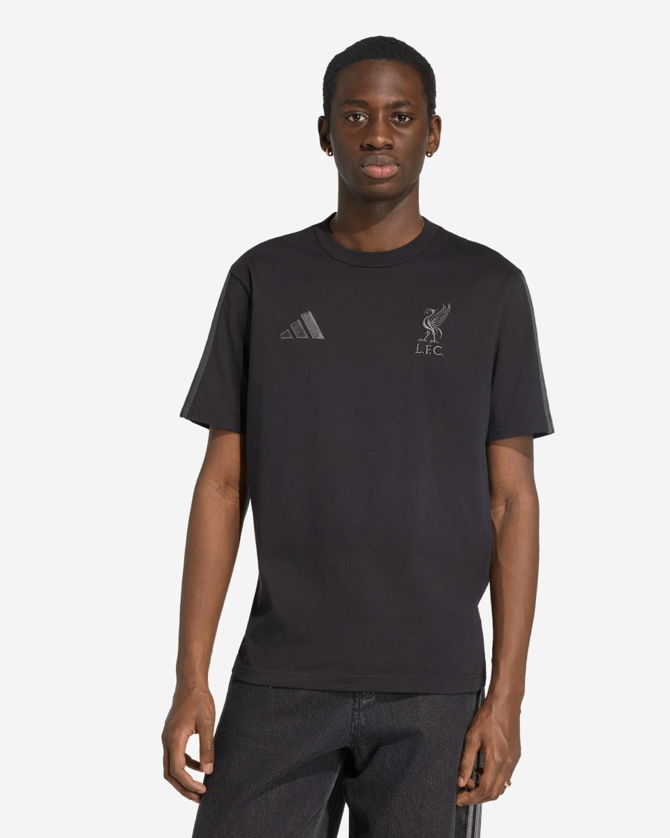LFC adidas Herren-T-Shirt 26/27 DNA Schwarz - Image 1