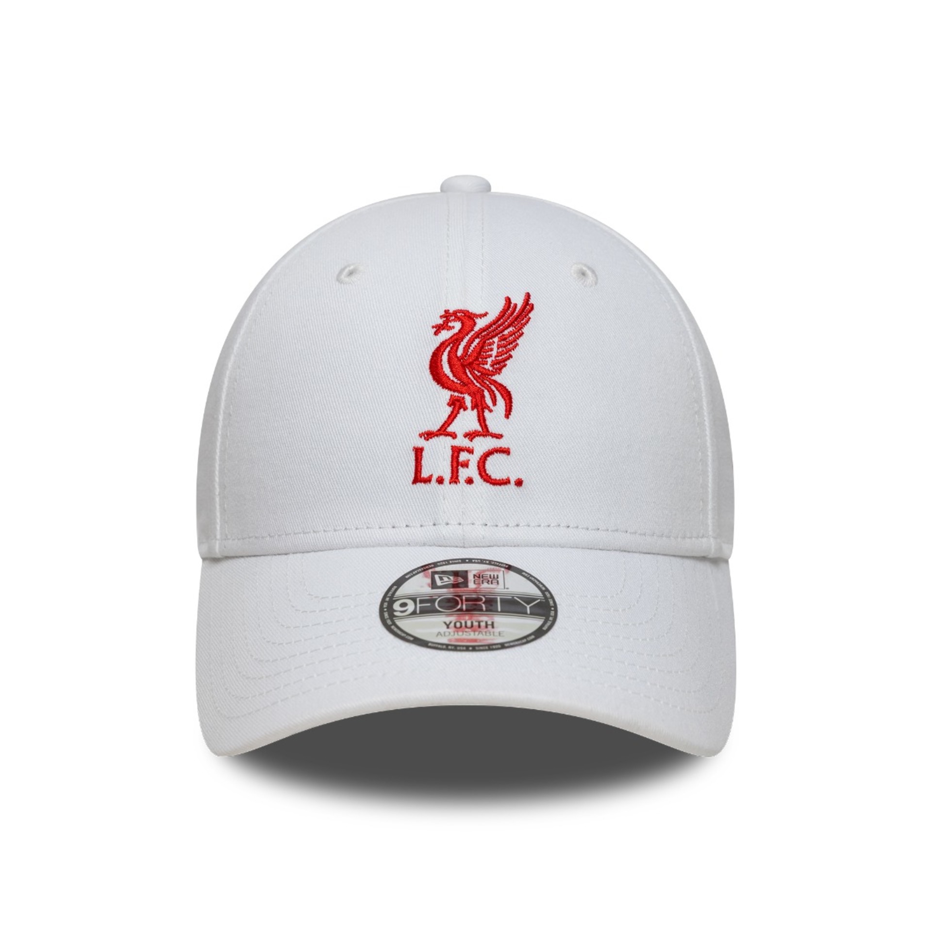 LFC New Era 9FORTY Liverbird Kappe für Kinder, Weiß - Image 2