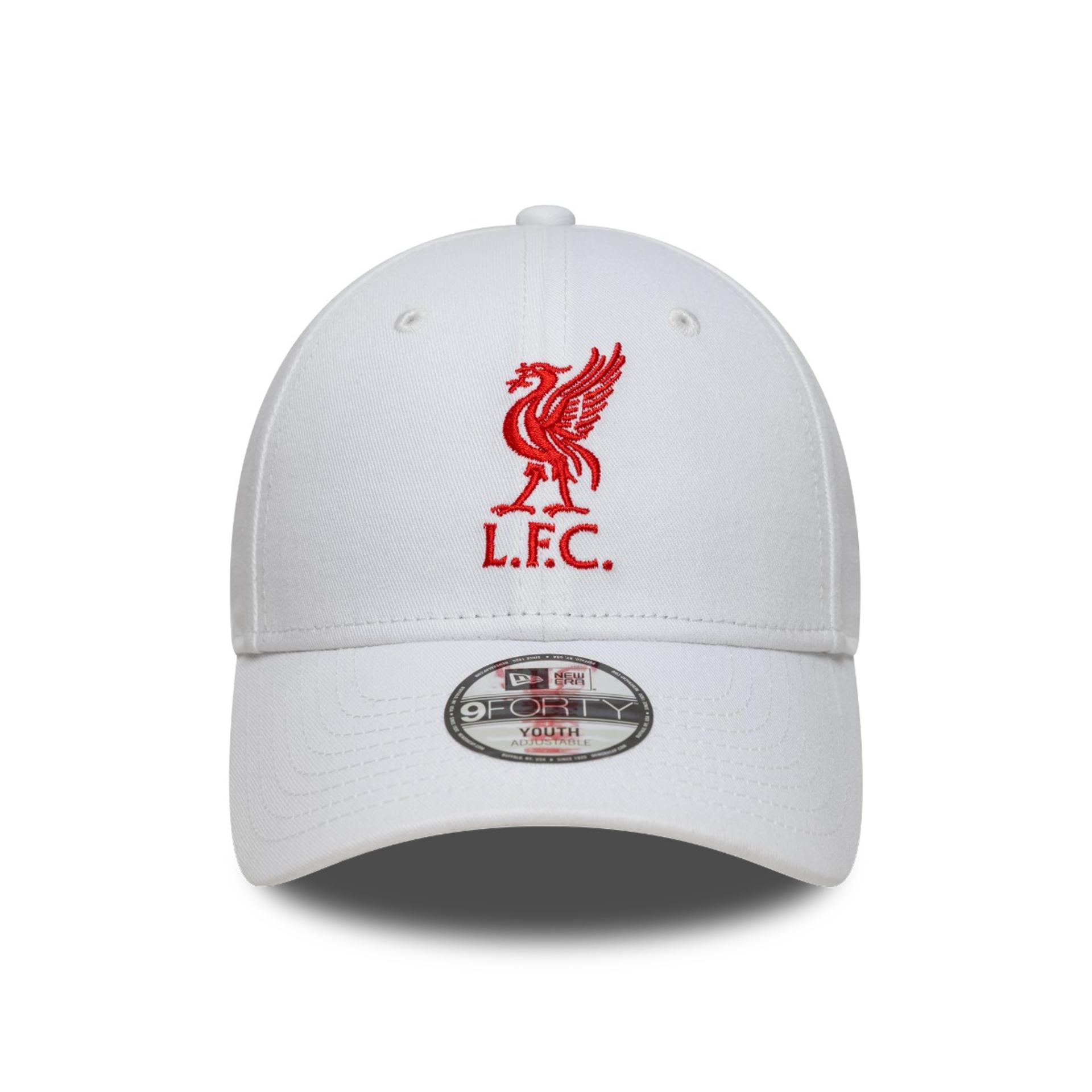 Gorra LFC New Era 9FORTY Liverbird para niños, color blanco - Image 2