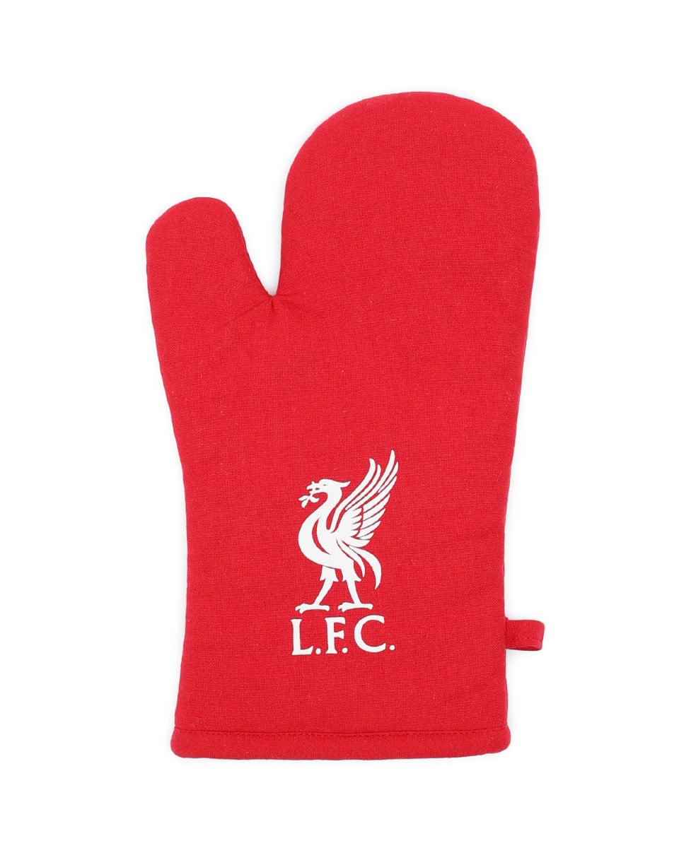 LFC Oven Glove, Towel & Heat Pad Set Red - Image 3