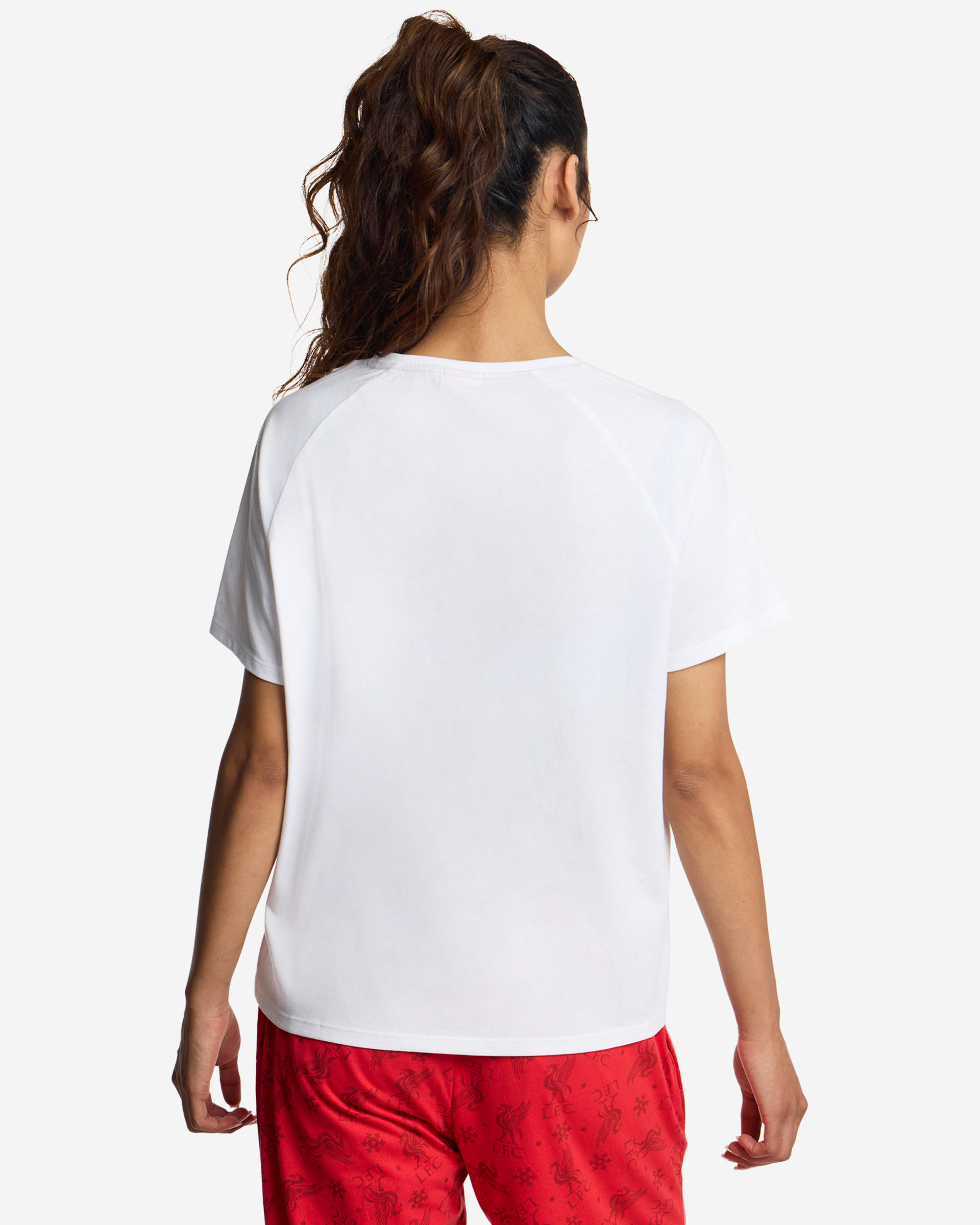 Pijama navideño LFC para mujer, color rojo - Image 3