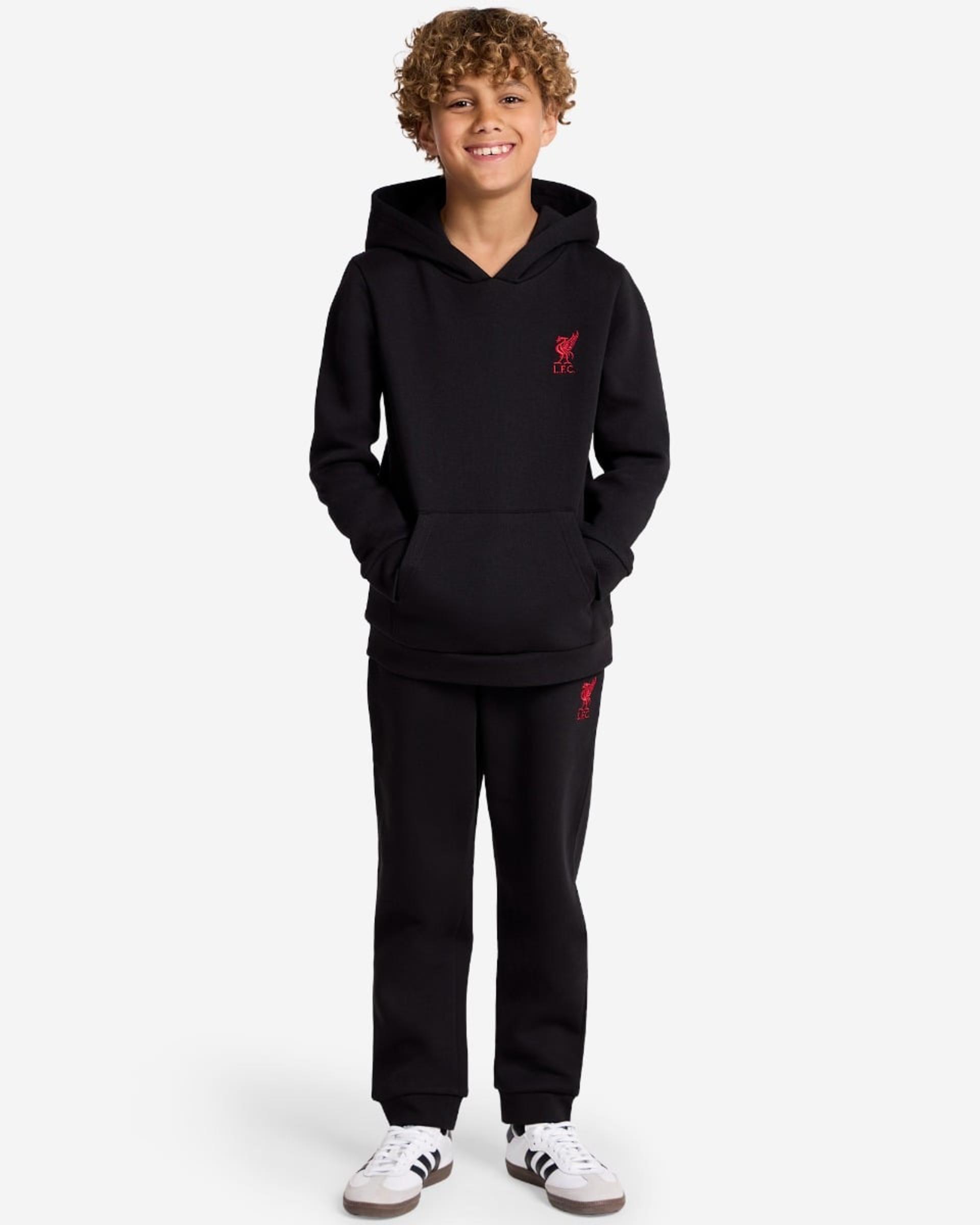 Ensemble de jogging à capuchon LFC Juniors, noir - Image 1