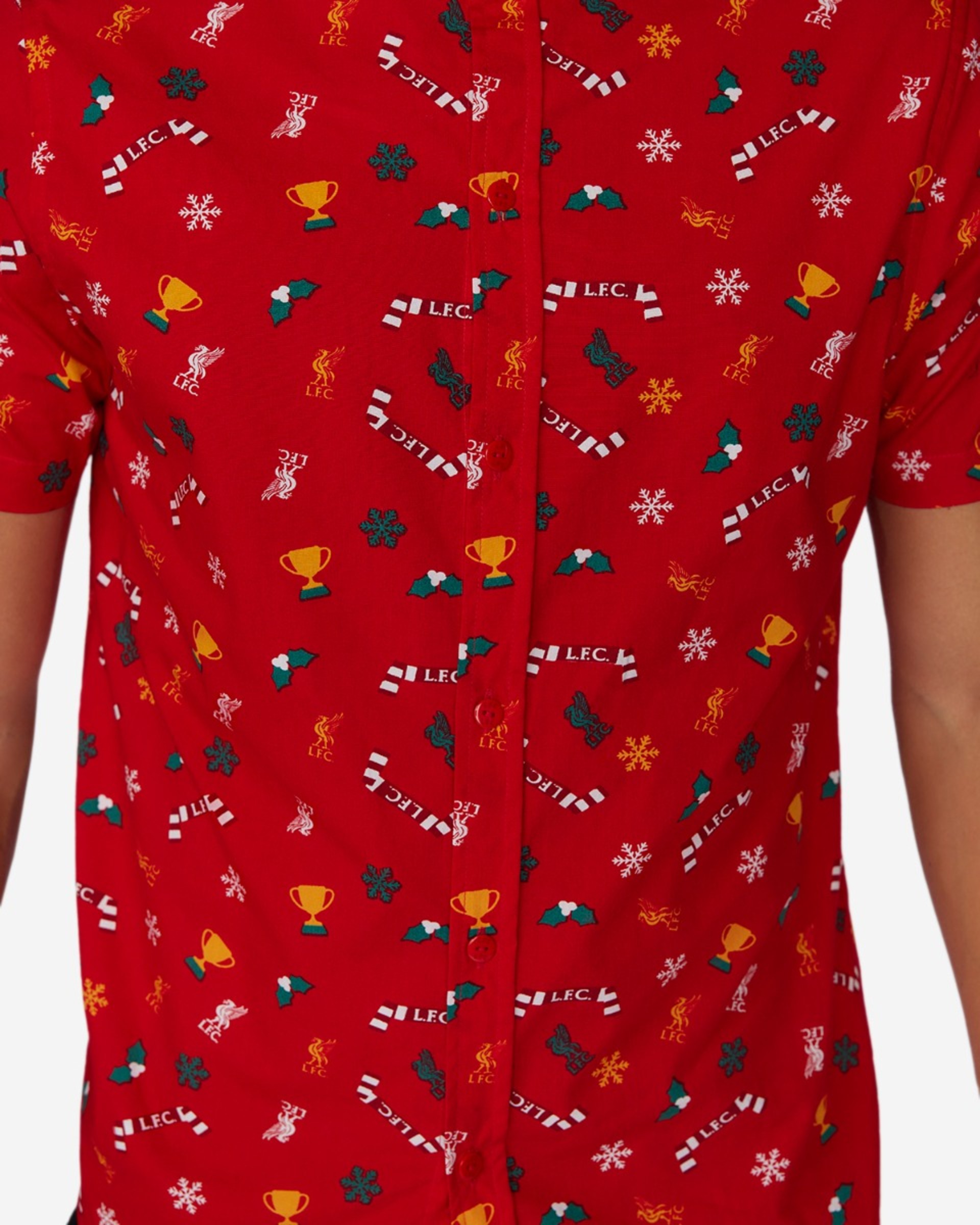 เสื้อเชิ้ตคริสต์มาสสำหรับผู้ใหญ่ LFC - Image 4