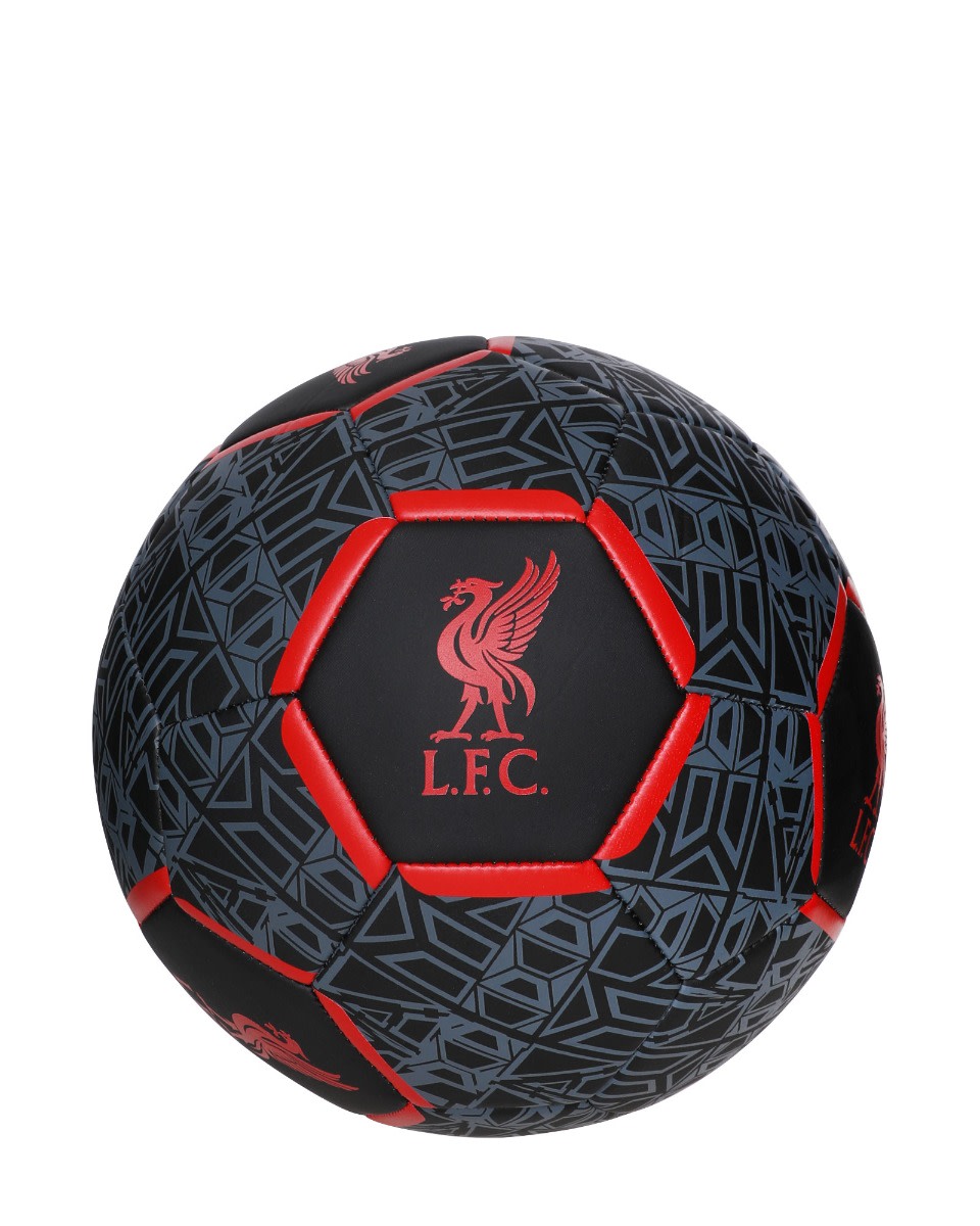 LFC 사이즈 5 지오 풋볼 블랙 & 레드 - Image 1