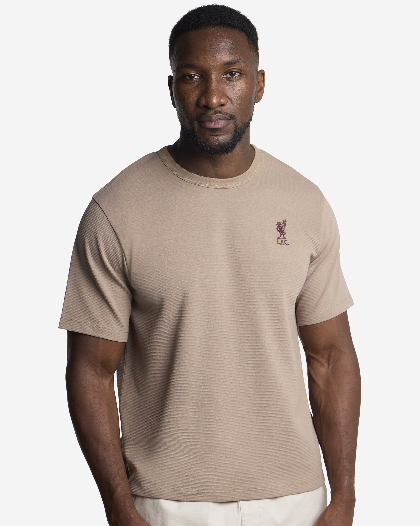เสื้อยืดผู้ชาย รุ่น LFC สีน้ำตาล - Image 2