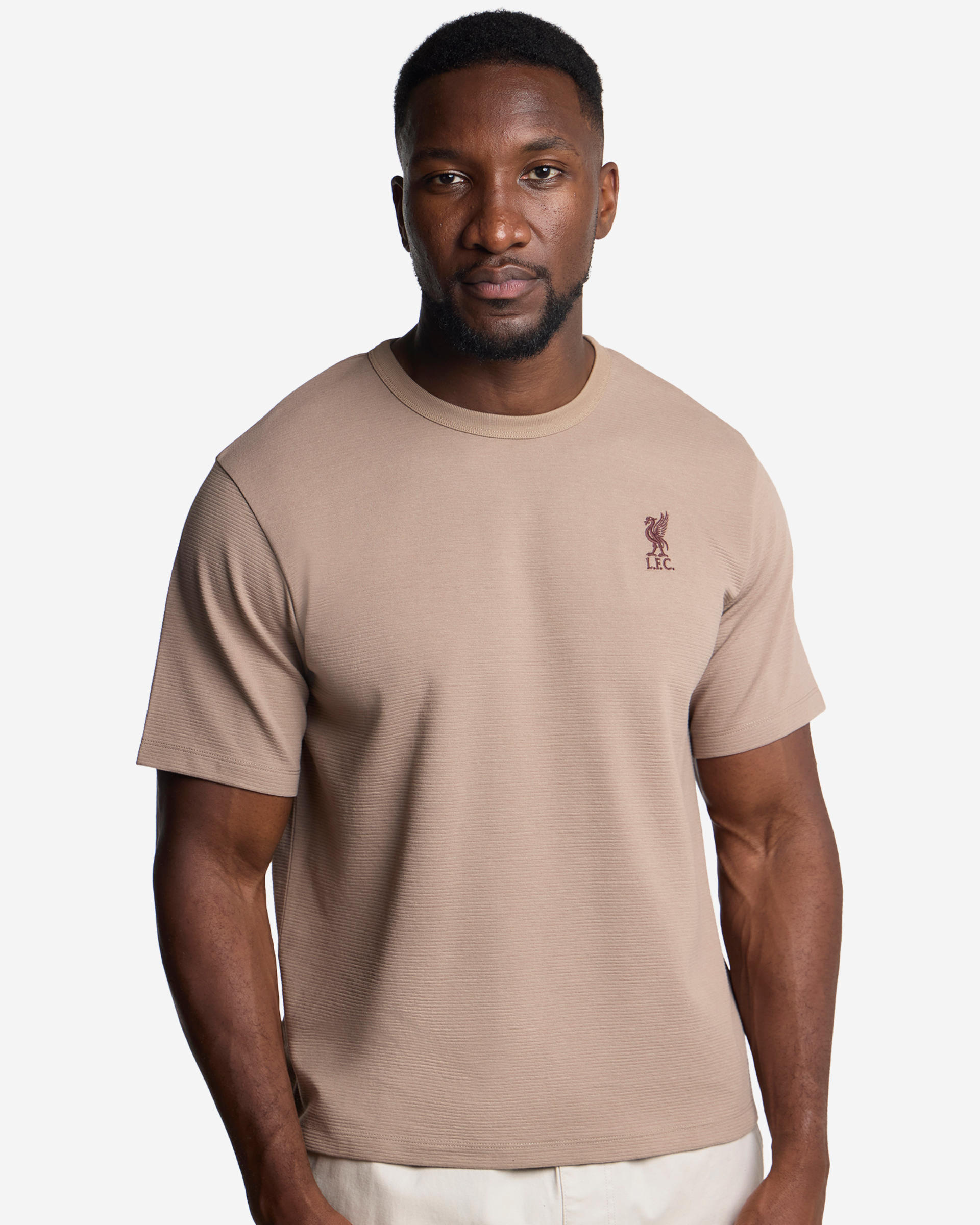 เสื้อยืดผู้ชาย รุ่น LFC สีน้ำตาล - Image 2