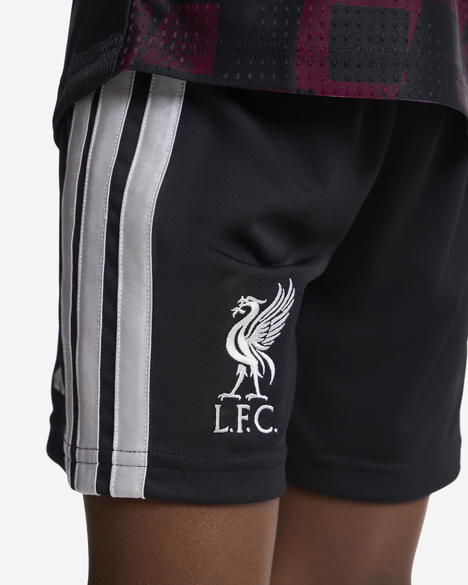 LFC adidas Youth 26/27 Third Shorts - Image 3