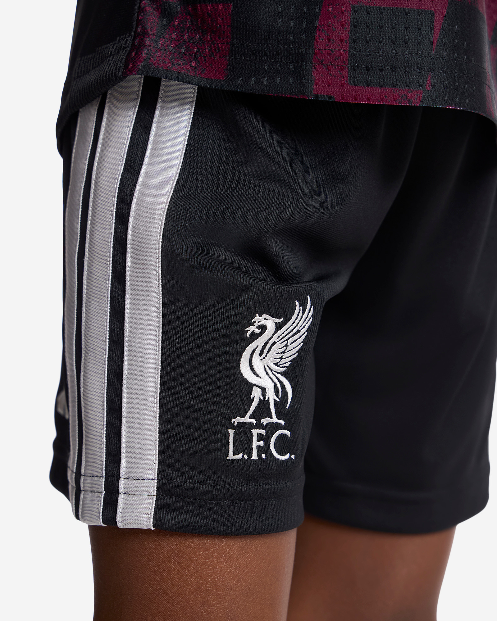 LFC adidas Youth 26/27 Third Shorts - Image 3