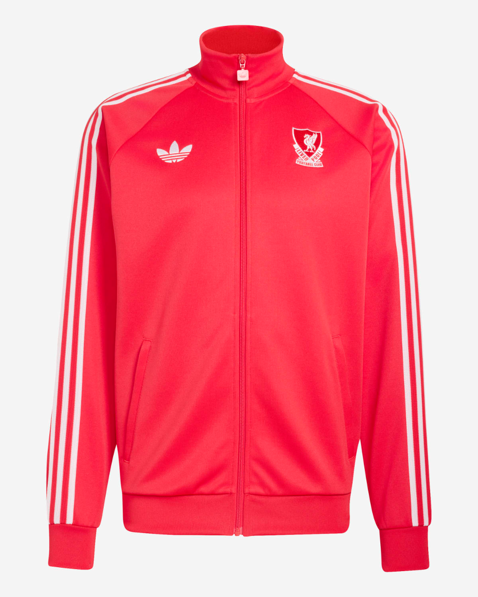 LFC adidas Originals Mens Track Top Red