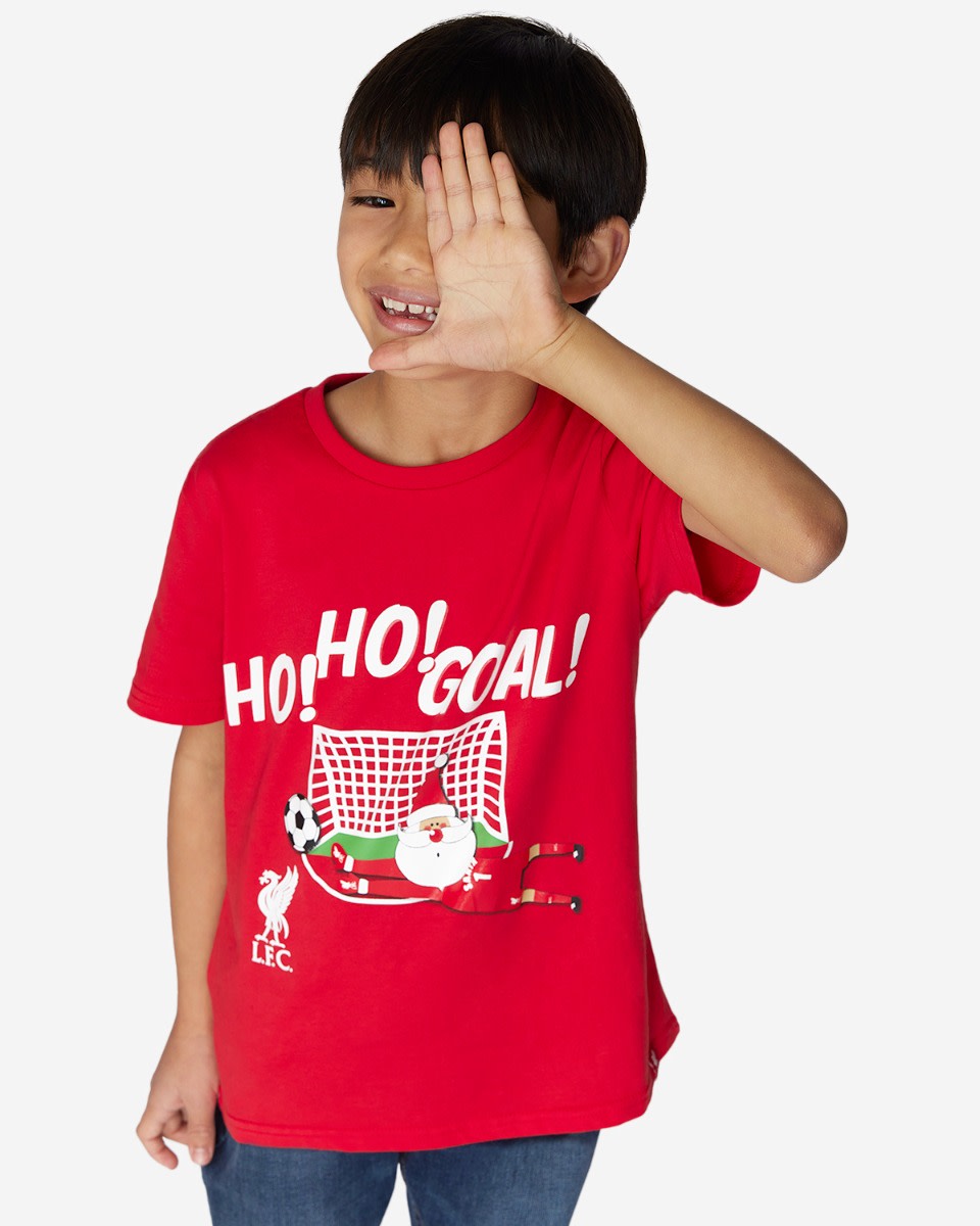 LFC Junior Goal Christmas Tee - Image 4