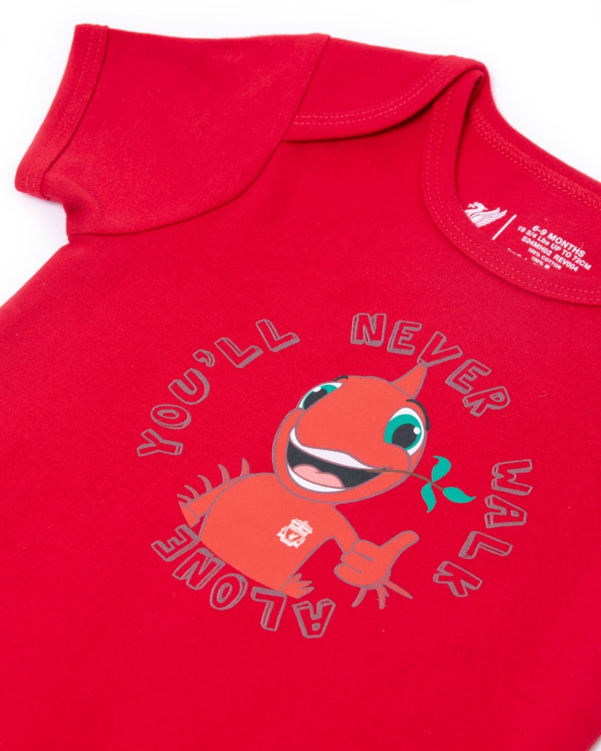LFC Spædbørn Mighty Red 2Pk Bodysuits Rød - Image 3