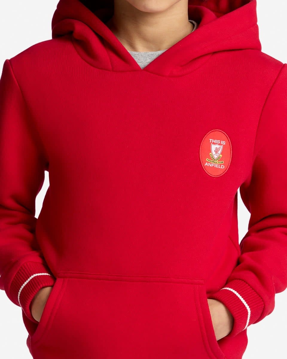 LFC Infants This Is Anfield Hoody Red - Image 2