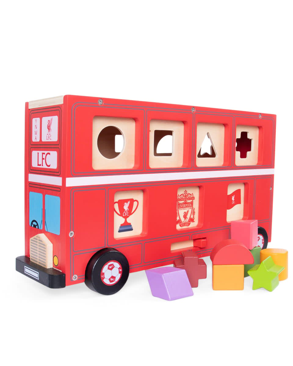 Trieur en forme de bus en bois LFC - Image 1