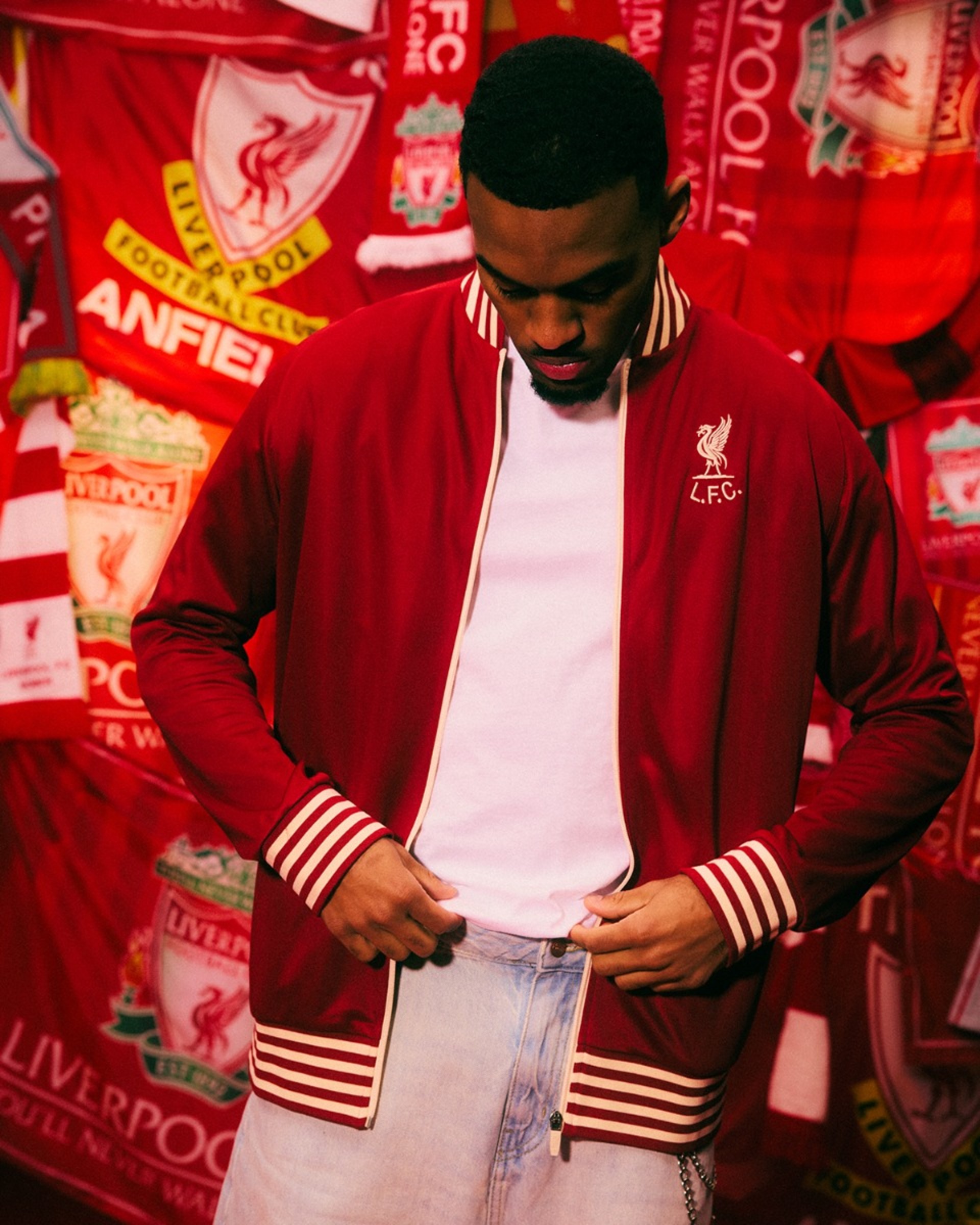 เสื้อแจ็คเก็ตแขนสั้นผู้ชาย LFC - Image 3