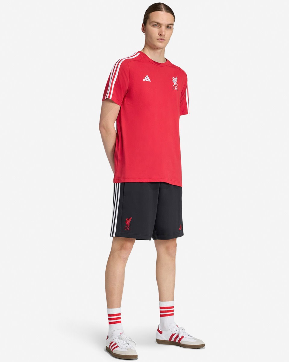 LFC adidas Mens 25/26 DNA Shorts Black - Image 3