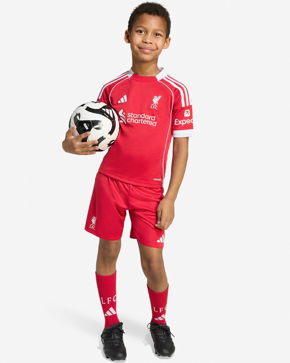 LFC アディダスキッズ 25/26 ホームミニキット - Image 3