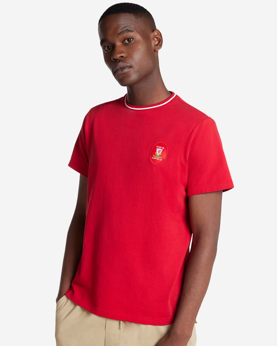 LFC ผู้ชาย This Is Anfield Tee สีแดง - Image 2