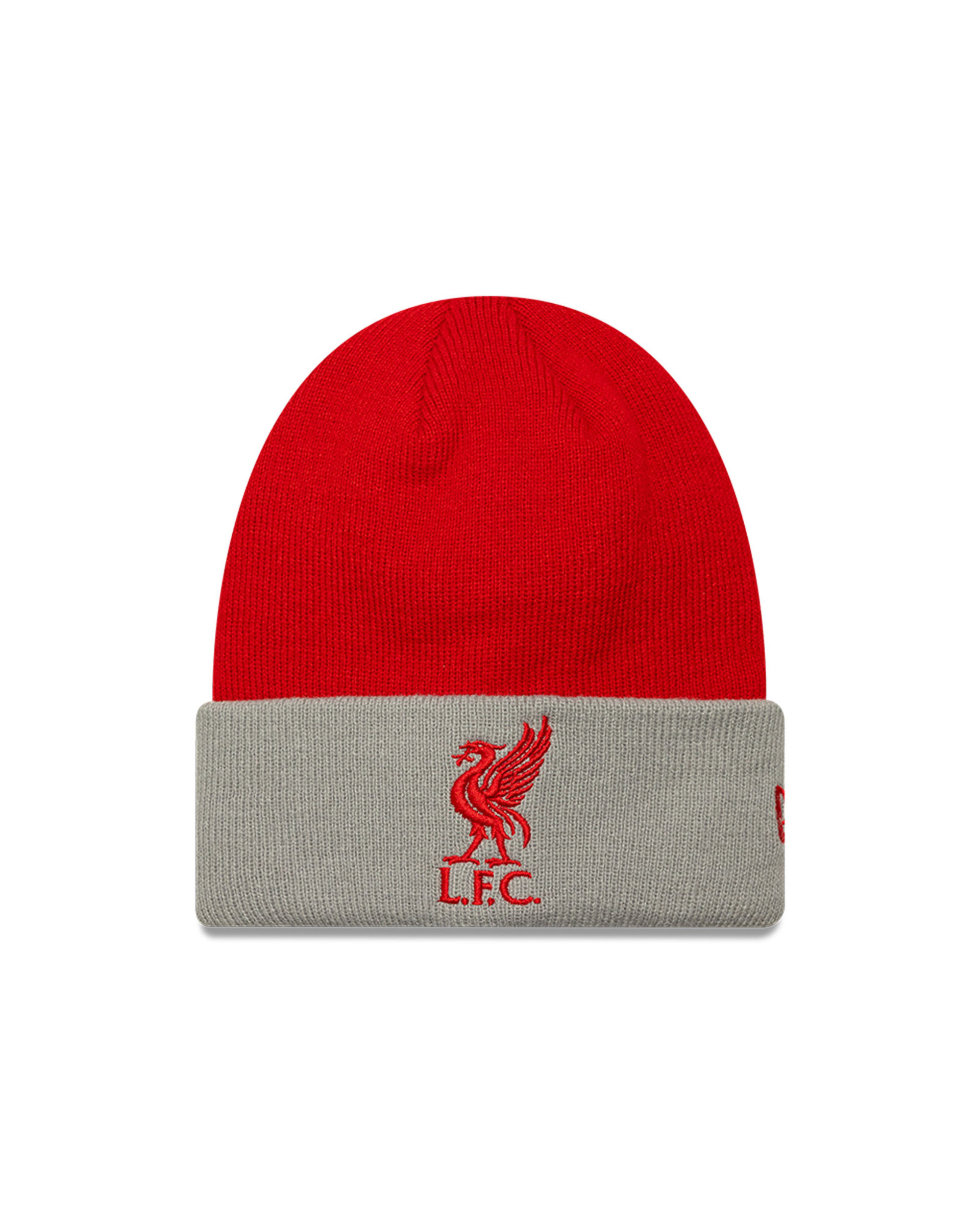 Gorro LFC New Era Juniors con puños en contraste, rojo - Image 1