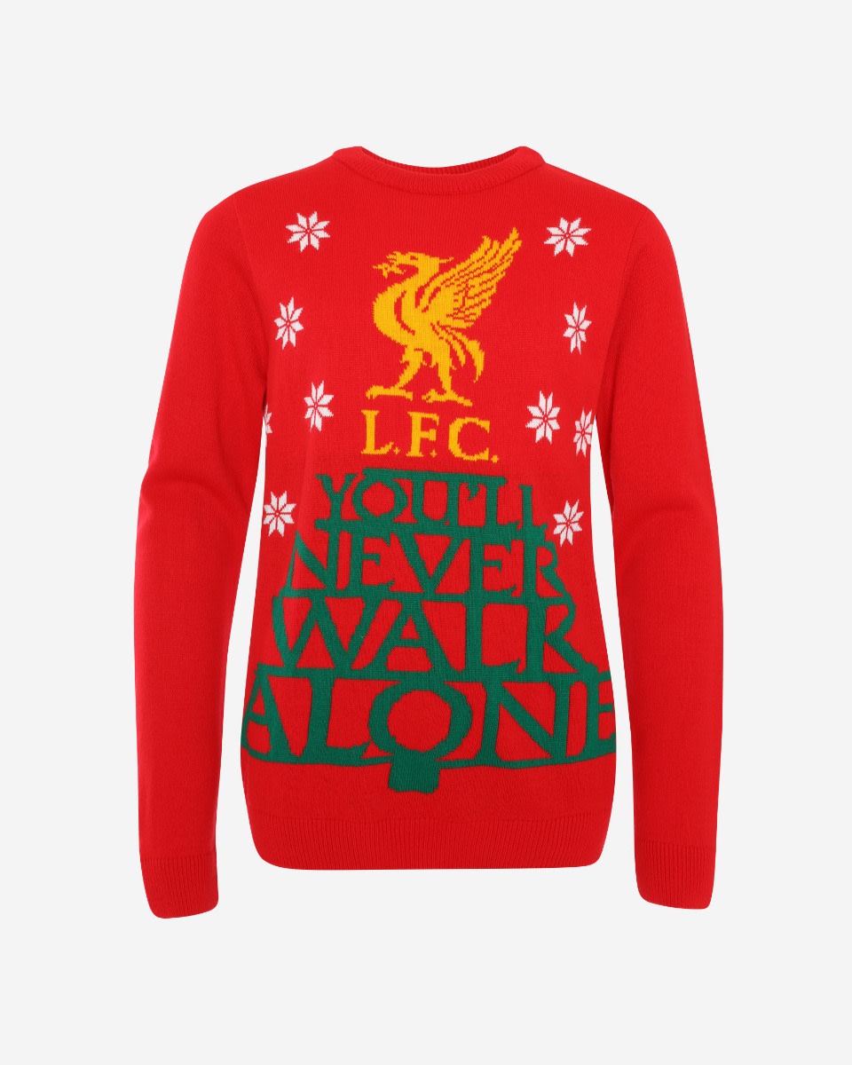 Pull YNWA de Noël du LFC pour junior - Image 3