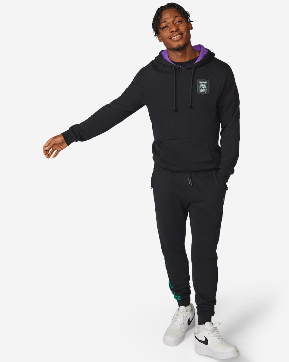 LFC 95 Mens Graphic Hoody Black - Image 4