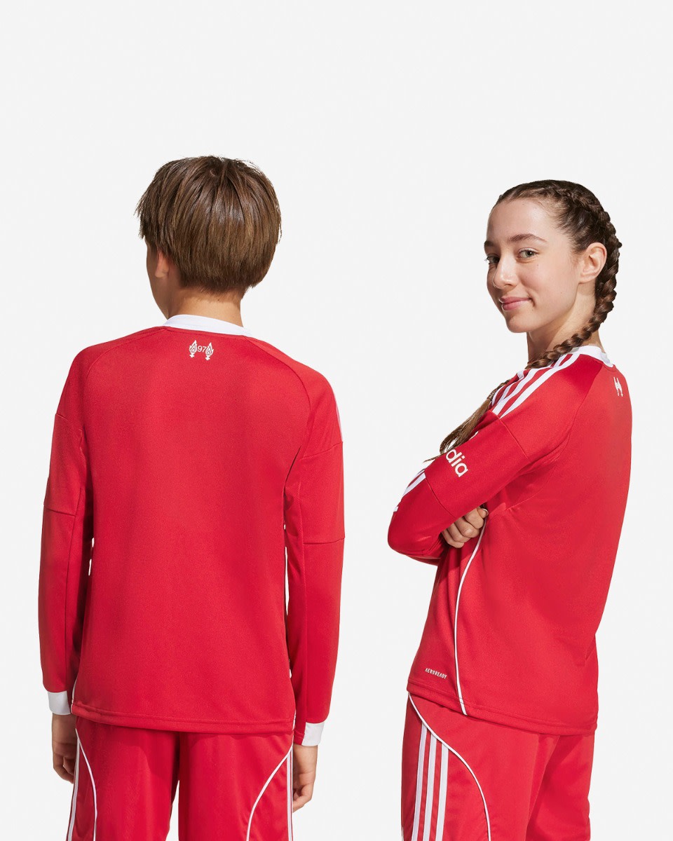 เสื้อยืดแขนยาว LFC adidas Youth 25/26 โฮม - Image 2