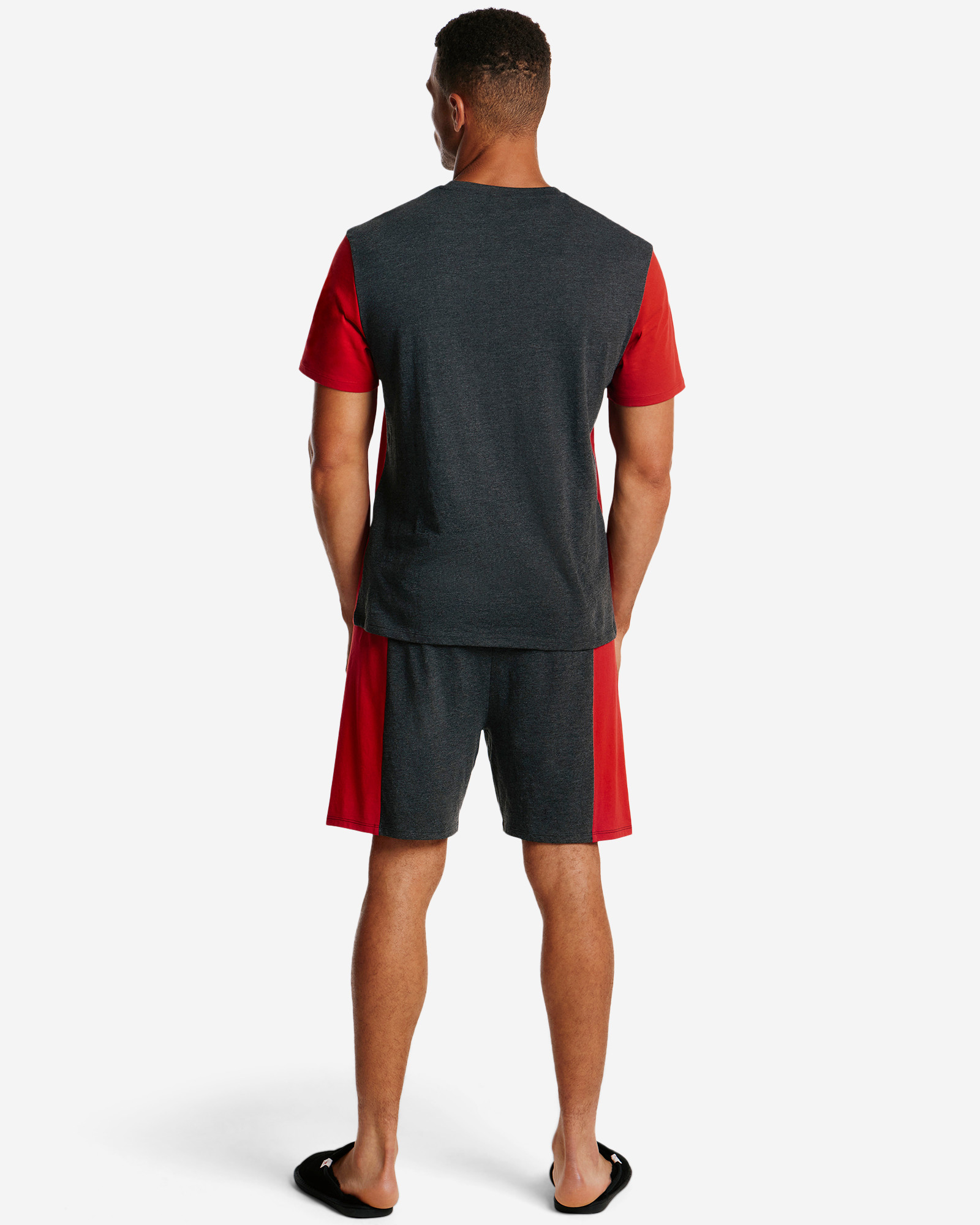 LFC Kurzes Pyjama-Set für Herren, Rot - Image 4