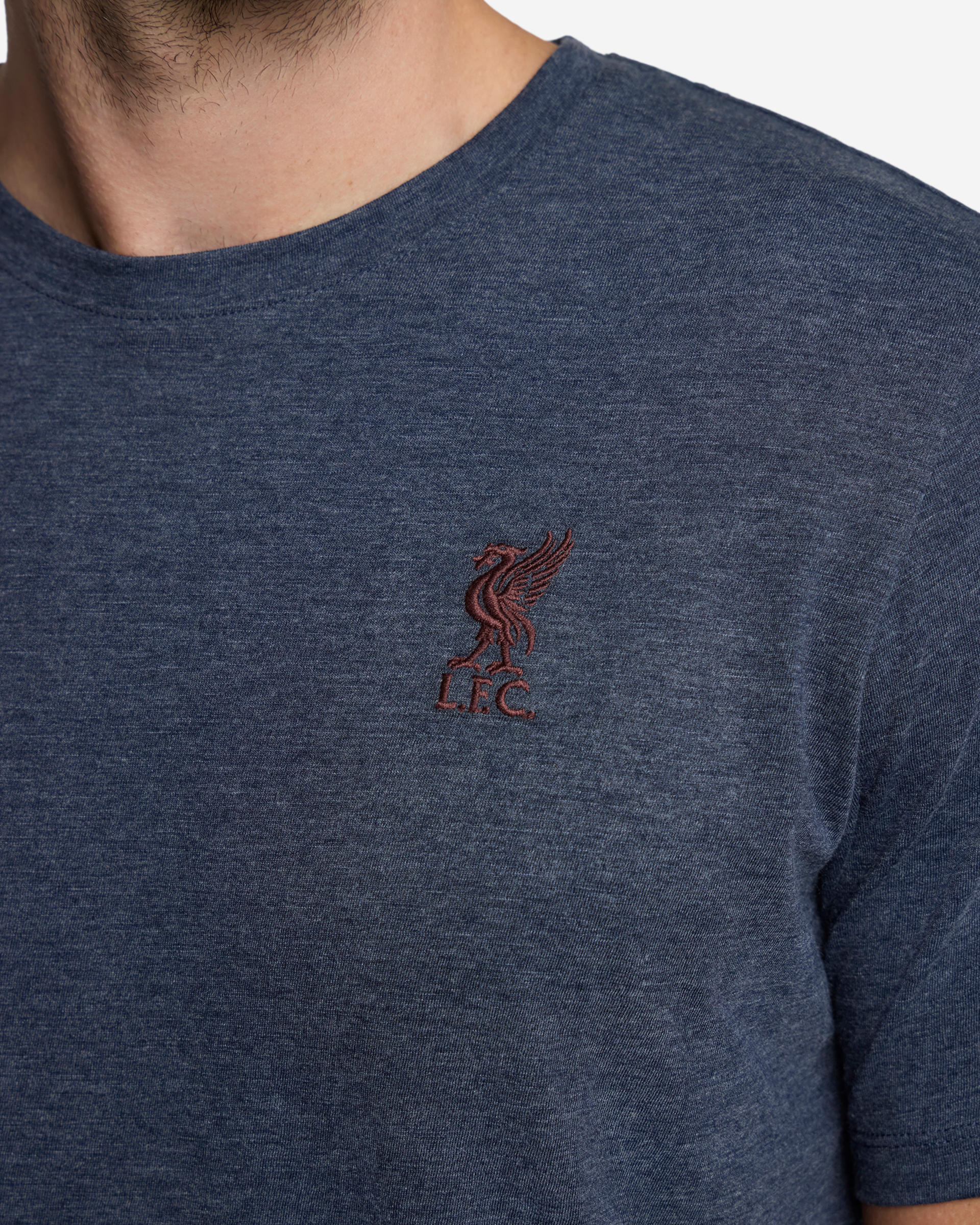 เสื้อยืดแขนสั้นผู้ชาย LFC สีน้ำเงิน - Image 2